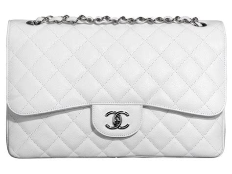 borsetta di chanel bianca|moda Chanel borse.